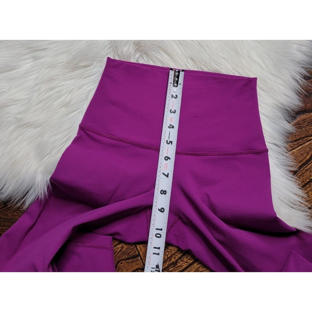 Lululemon Wunder Under Leggings High Rise 30" Inseam Women's Size 2 Purple - Picture 6 of 7